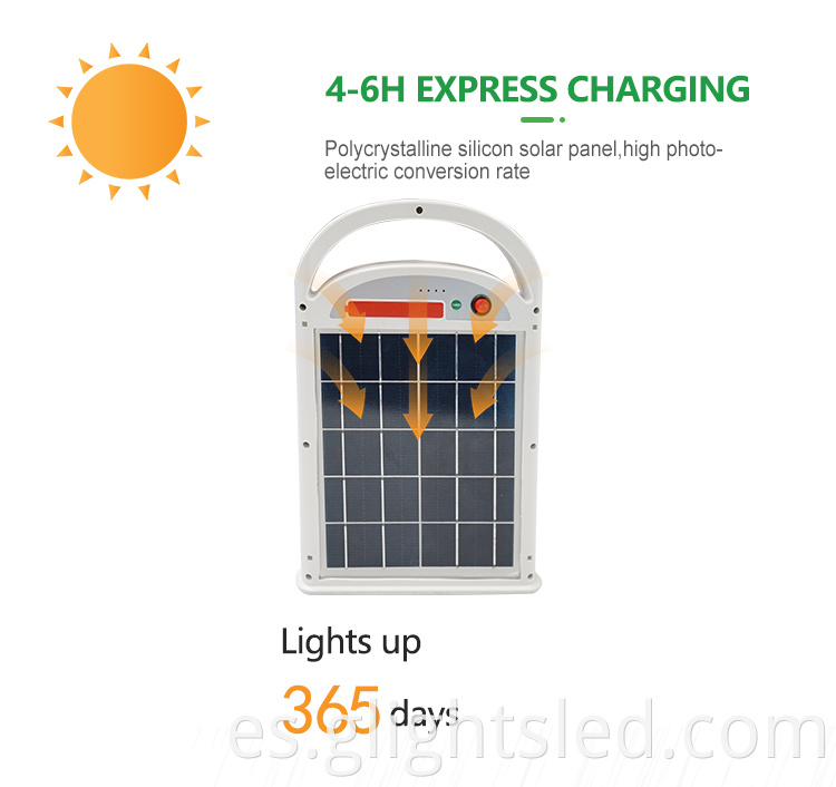 Luz de inundación solar recargable de alta calidad de la música del ABS del Rgb del oscurecimiento de G-Lights 100watt